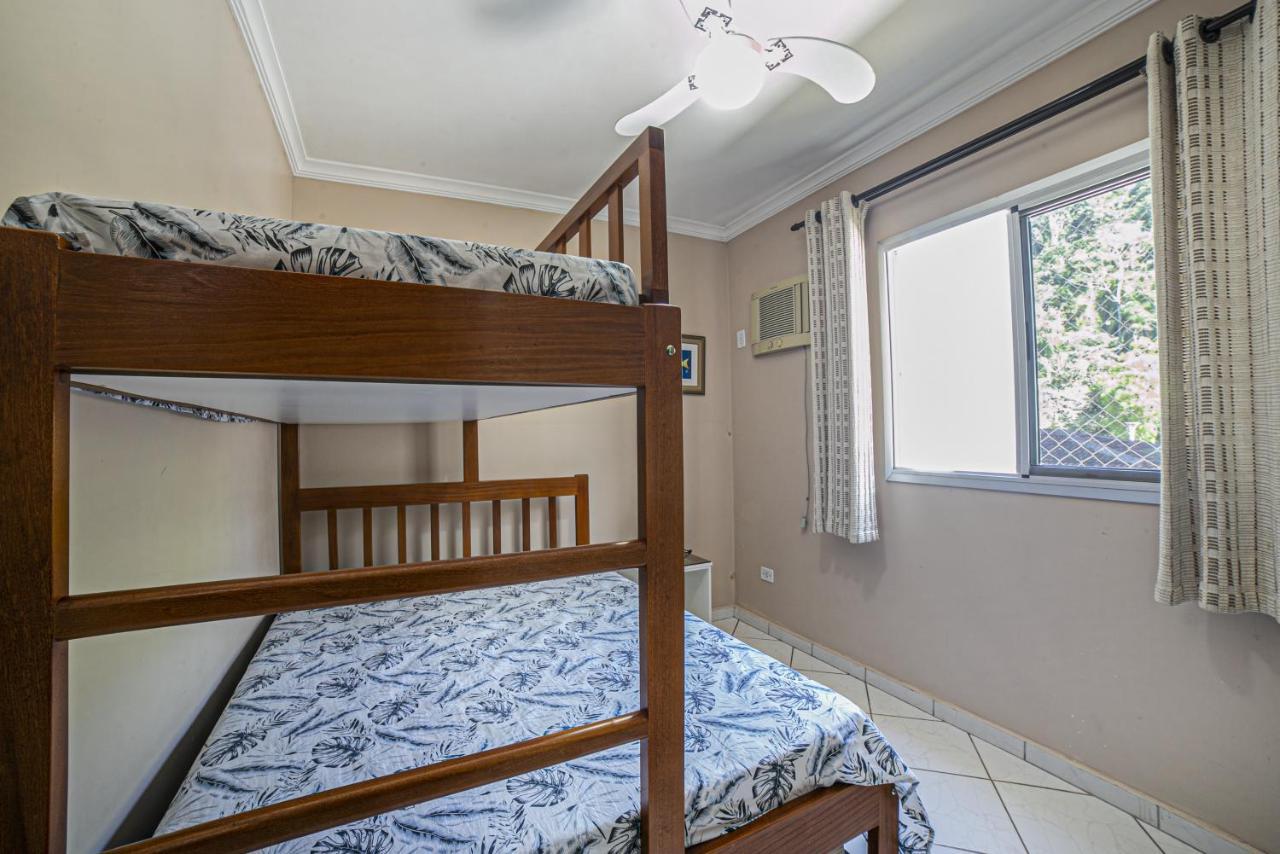 Apto 22e Ar Condicionado E Ventilador, 2 Quartos, Churrasqueira, Elevador E Piscina * Ubatuba