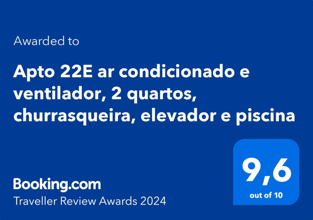 Apto 22e Ar Condicionado E Ventilador, 2 Quartos, Churrasqueira, Elevador E Piscina Ubatuba